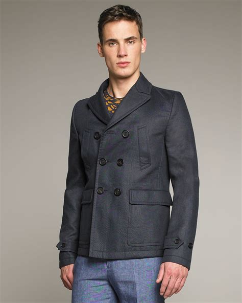 burberry prosum coat blue|Burberry Prorsum .